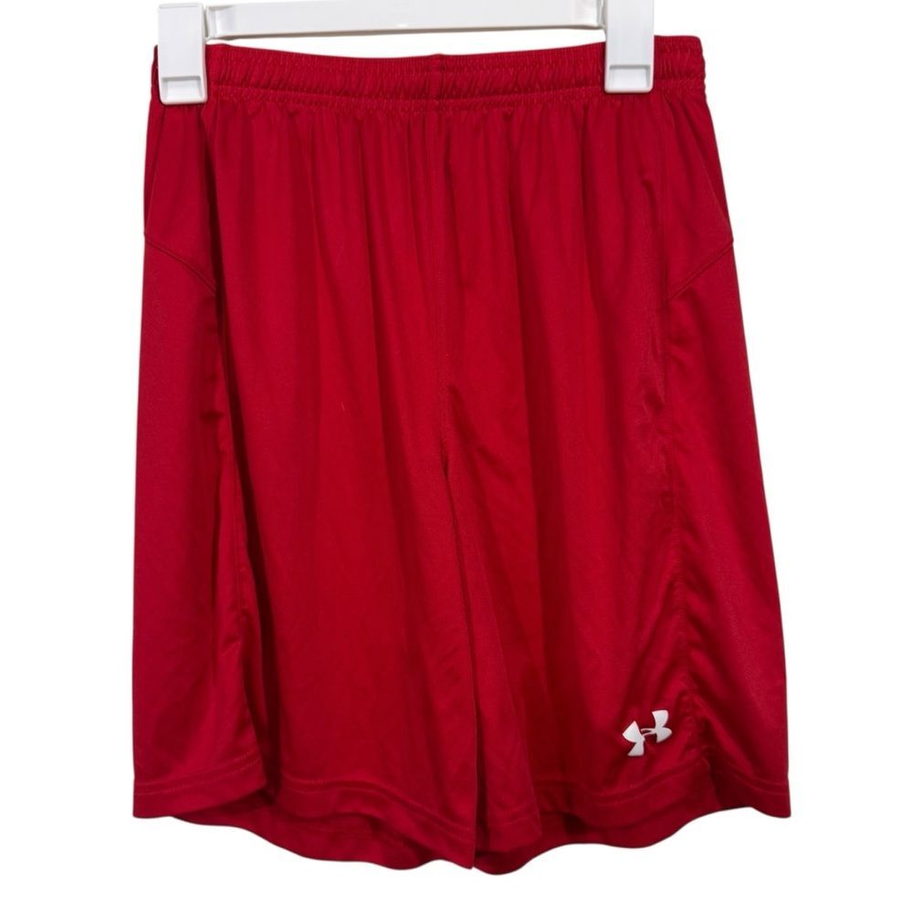 Under Armour Red Athletic Shorts